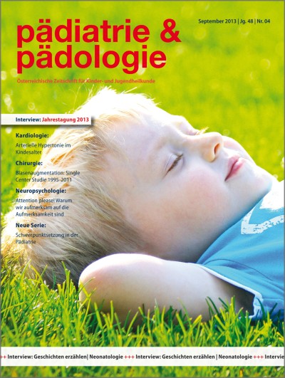 Pädiatrie & Pädologie 4/2013