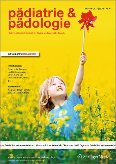 Pädiatrie & Pädologie 1/2014