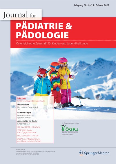 Pädiatrie & Pädologie 1/2023