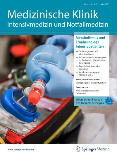 Link zu Zeitschrift Medizinische Klinik - Intensivmedizin und Notfallmedizin