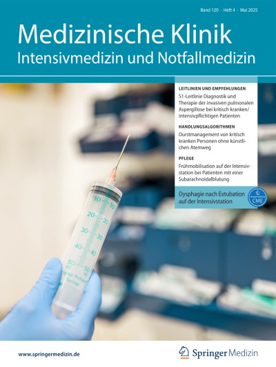Medizinische Klinik - Intensivmedizin und Notfallmedizin 4/2025