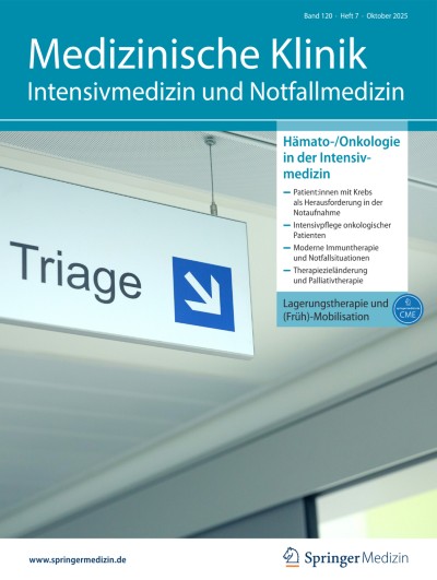Link zu Zeitschrift Medizinische Klinik - Intensivmedizin und Notfallmedizin