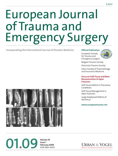 European Journal of Trauma and Emergency Surgery 1/2009