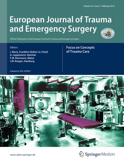 European Journal of Trauma and Emergency Surgery 1/2013