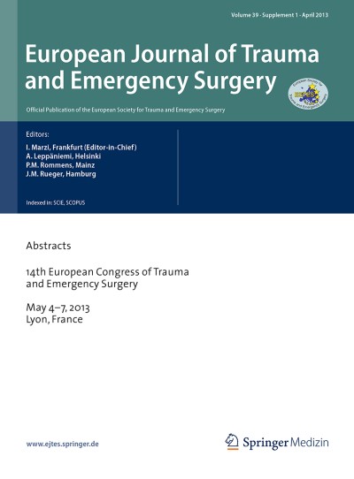 European Journal of Trauma and Emergency Surgery 1/2013