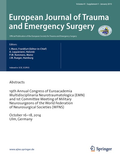 European Journal of Trauma and Emergency Surgery 1/2015