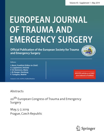 European Journal of Trauma and Emergency Surgery 1/2019