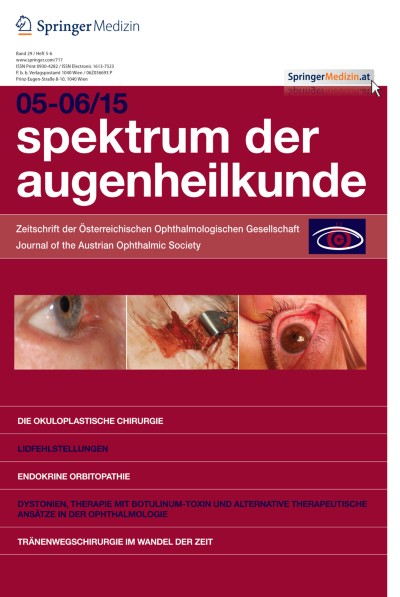 Link zu Zeitschrift Spektrum der Augenheilkunde