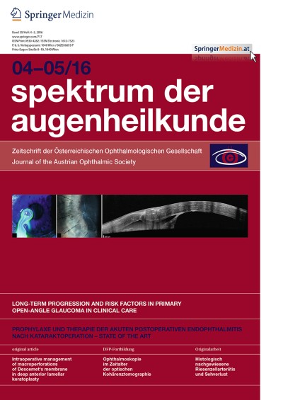 Spektrum der Augenheilkunde 4-5/2016