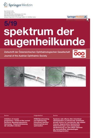 Spektrum der Augenheilkunde 5/2019