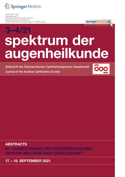 Spektrum der Augenheilkunde 3-4/2021