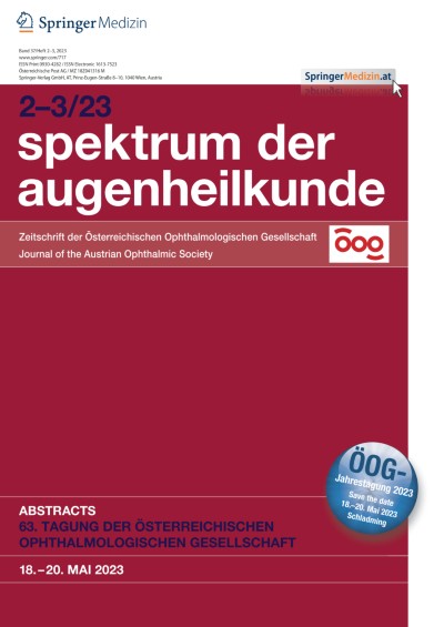 Spektrum der Augenheilkunde 2-3/2023