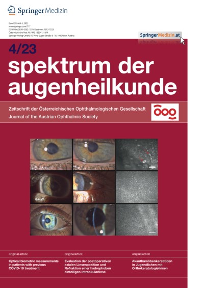 Spektrum der Augenheilkunde 4/2023
