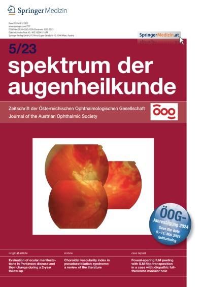Spektrum der Augenheilkunde 5/2023