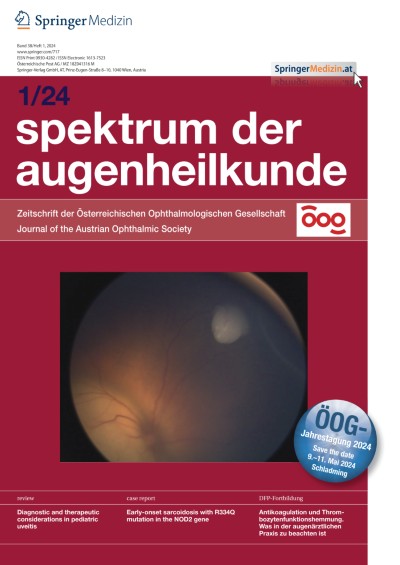 Spektrum der Augenheilkunde 1/2024