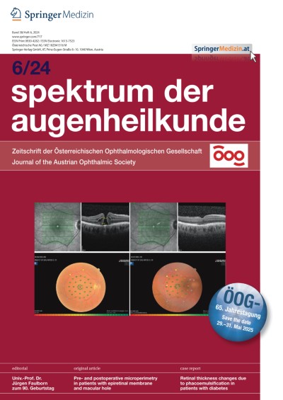 Spektrum der Augenheilkunde 6/2024