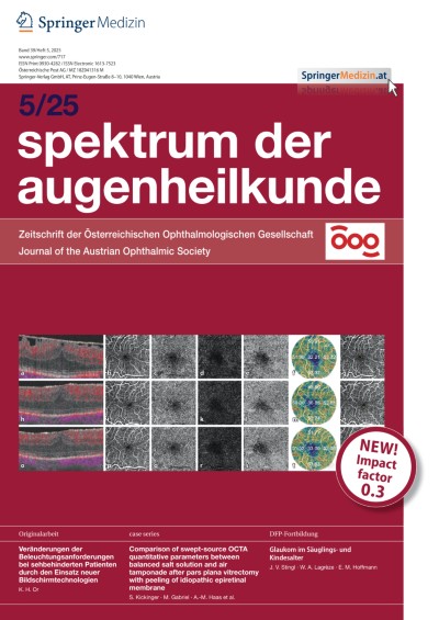 Spektrum der Augenheilkunde 5/2025