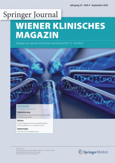 Link zu Zeitschrift Wiener klinisches Magazin