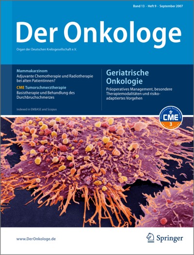 Der Onkologe 9/2007