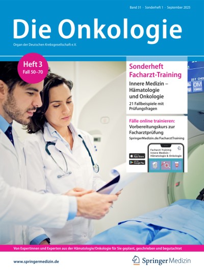 Die Onkologie 1/2025