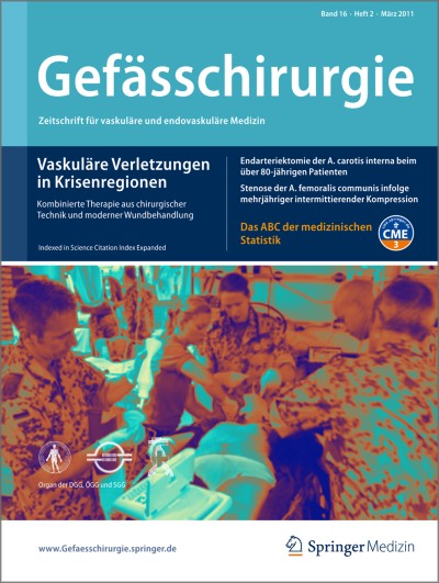 Link zu Zeitschrift Gefässchirurgie