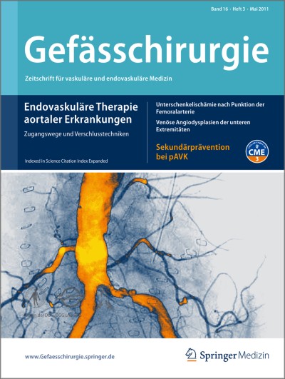 Link zu Zeitschrift Gefässchirurgie
