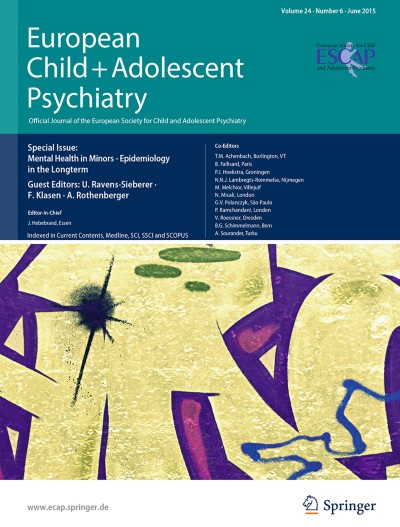 Link zu Zeitschrift European Child & Adolescent Psychiatry