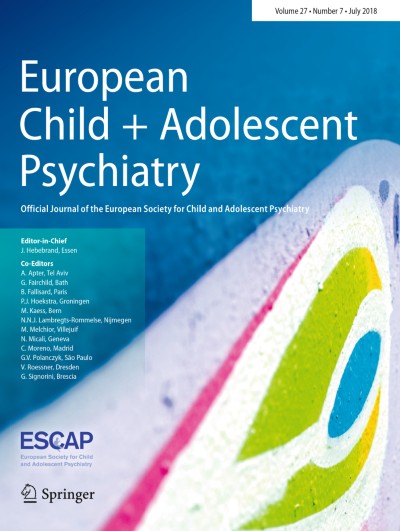 Link zu Zeitschrift European Child & Adolescent Psychiatry