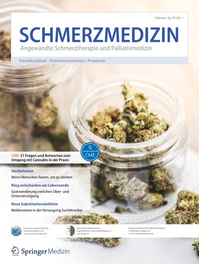 Link zu Zeitschrift Schmerzmedizin