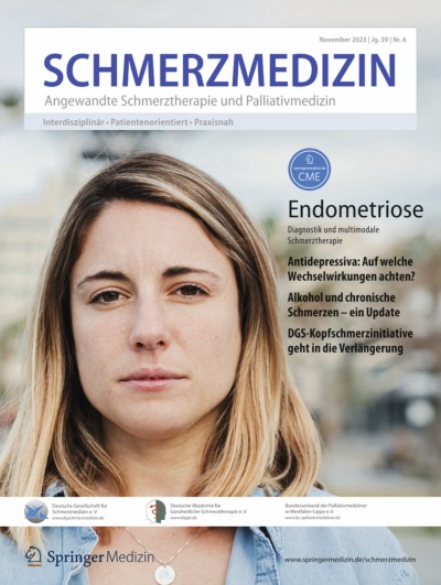 Link zu Zeitschrift Schmerzmedizin