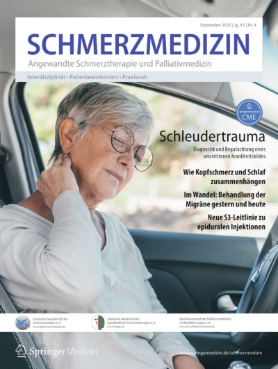 Schmerzmedizin 4/2025