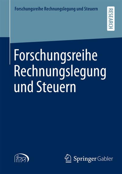 Cover für Buchreihe Forschungsreihe Rechnungslegung und Steuern