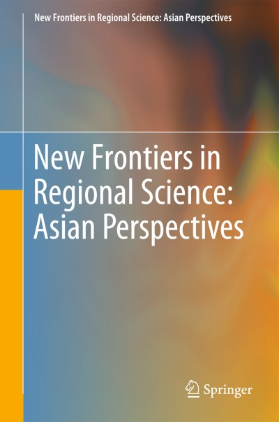 Cover of Book Series New Frontiers in Regional Science: Asian Perspectives