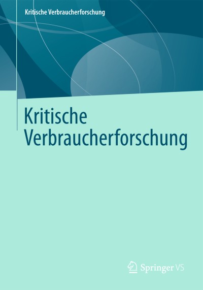 Cover für Buchreihe Kritische Verbraucherforschung