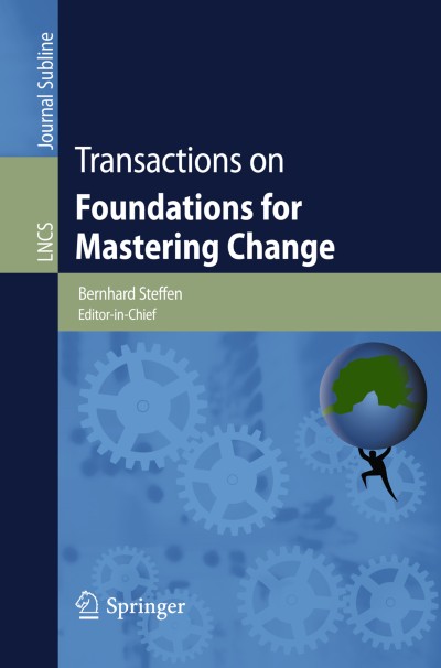 Cover of Book Series Transactions on Foundations for Mastering Change