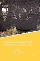 The Palgrave Handbook Of Economics And Language - 