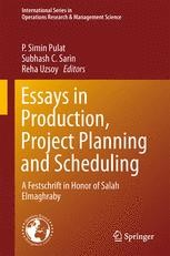 Essays In Production Project Planning And Scheduling