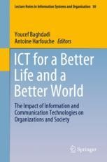 Ict For A Better Life And A Better World Springerprofessional De Ict For A Better Life And A Better World Springerprofessional De