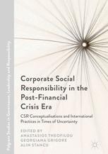 Corporate Social Responsibility in the Post-Financial Crisis Era |  springerprofessional.de