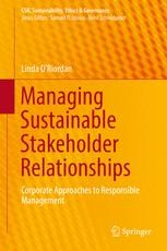 Managing Sustainable Stakeholder Relationships Springerprofessional De