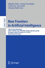 New Frontiers In Artificial Intelligence - 
