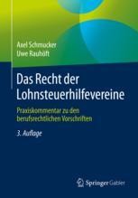 Das Recht Der Lohnsteuerhilfevereine Springerprofessional De