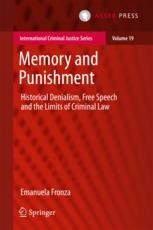The Birth Of The Crime Of Historical Denialism Springerprofessional De