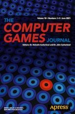 The Computer Games Journal front cover