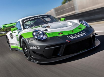 Rennwagen Porsche Prasentiert Kundensport Rennwagen 911