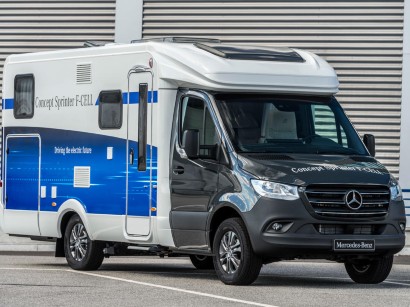 Brennstoffzelle Mercedes Benz Vans Zeigt Sprinter Mit