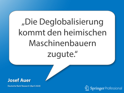 Maschinenbau Darf Trotz Corona Krise Optimistisch Sein Springerprofessional De