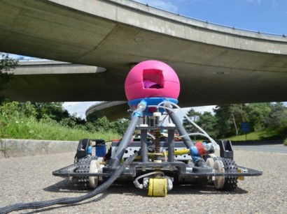 Baustoffe Roboter Untersucht Brücken Auf Korrosion - 