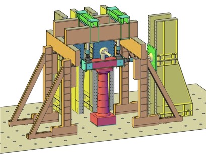 Ingenieurbau Sehnen Aus Stahl Zum Schutz Vor Erdbeben - 