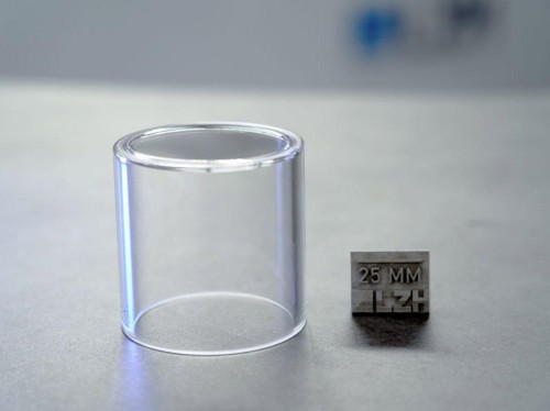 CO₂-Laser verschweißt Glas für Endlagerbehälter